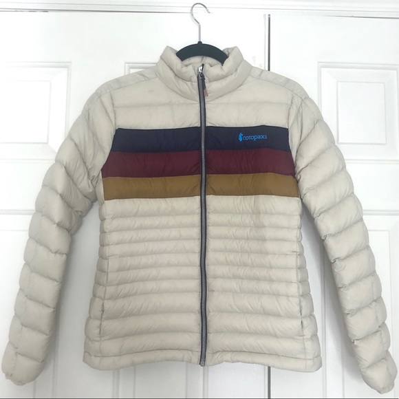 cotopaxi Jackets & Blazers - Cotopaxi Fuego Down Jacket Women’s - Cream Stripe
